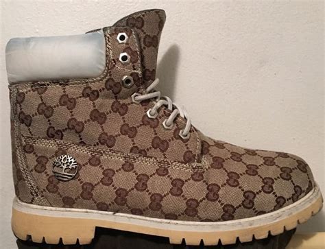 gucci x timberland|custom gucci timberlands.